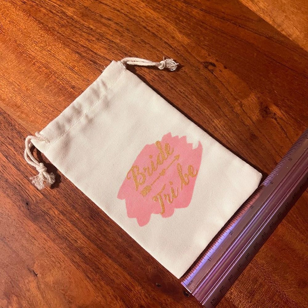 Bride Tribe Drawstring Bag - Picture 5 of 5